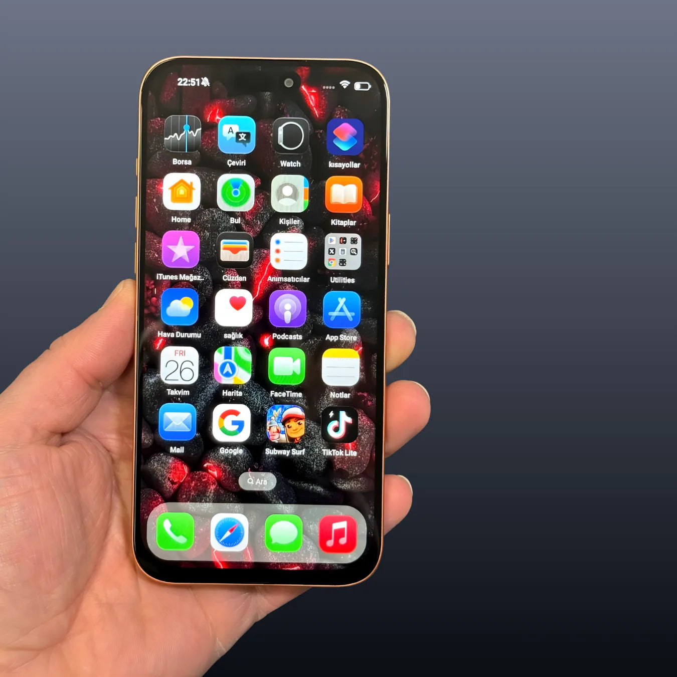 iPhone 17 Pro Max 128 GB Hafıza
